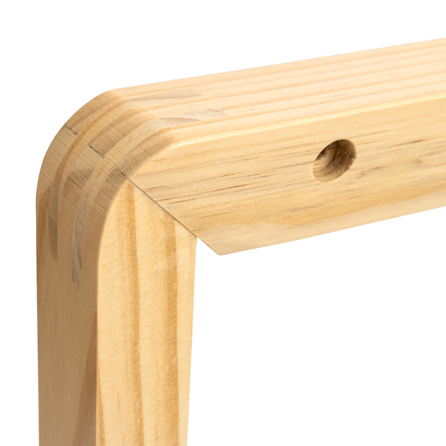 Moldura de madeira para parede - para montagem de quadros educativos Mamabrum