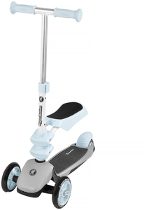 Scooter de equilíbrio de três rodas 3 em 1 HyperMotion - azul
