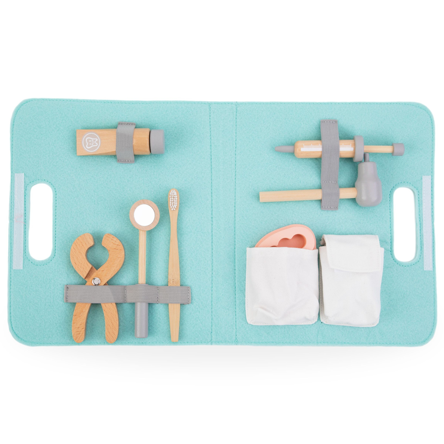 Pequeno conjunto de dentista