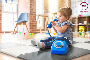 Quebra-cabeça de espuma 12 unid. - tapete educativo de espuma 120 x 90 x 1,2cm com borda - cinza