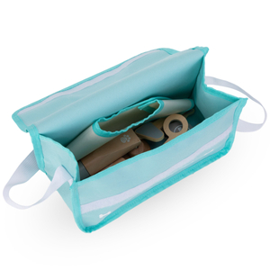 Conjunto veterinário de madeira