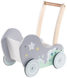 Dobranocka - carrinho de madeira, empurrador
