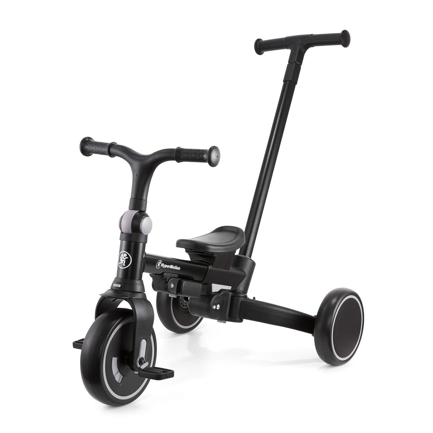 Triciclo multifunções 8em1 TOBI FOREST - cinzento