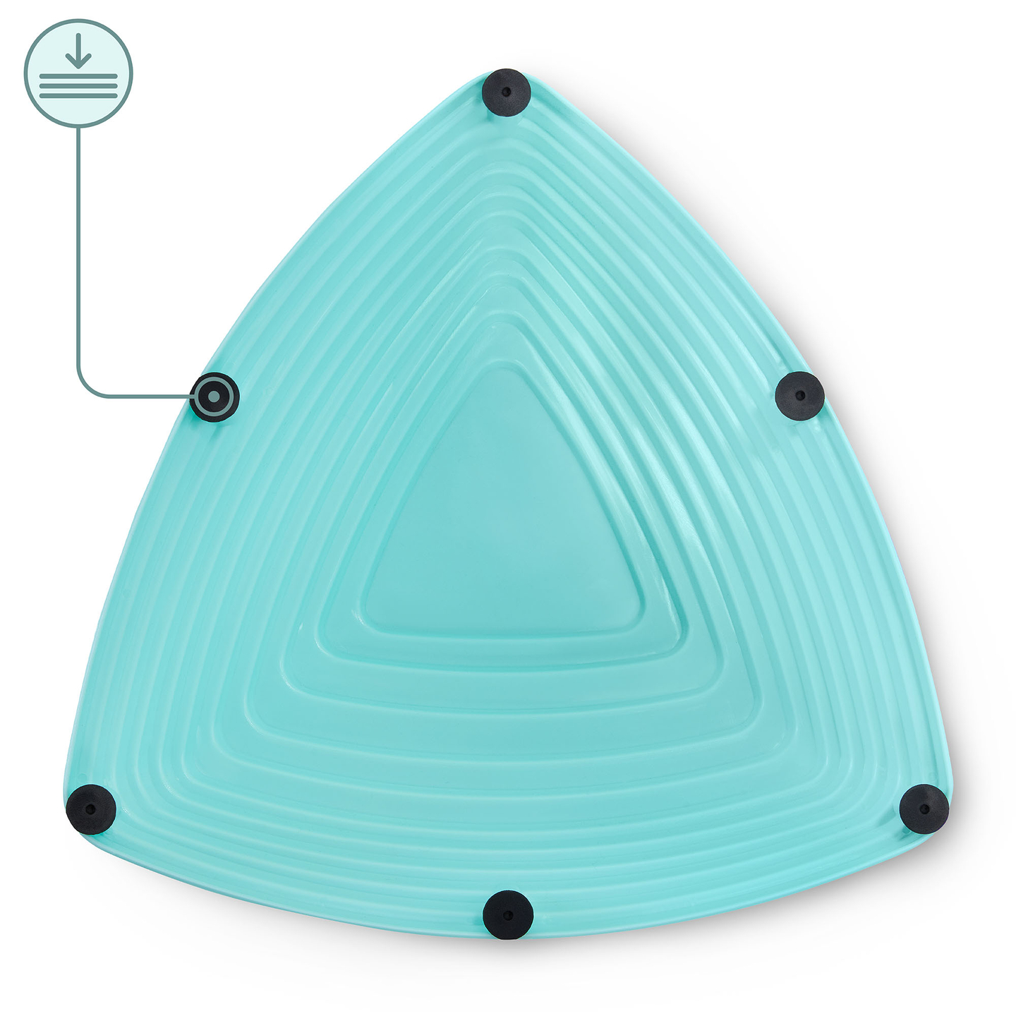 Pedras de equilíbrio coloridas - 9 peças