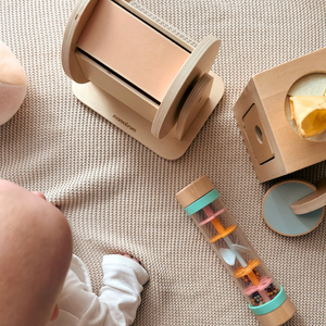 Conjunto de brinquedos Montessori para bebé 0-6 meses