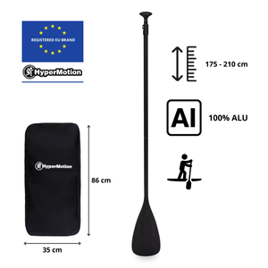 Prancha SUP inflável para crianças Stand Up Paddle 215cm com remo - HyperMotion WAVE BOOST 215