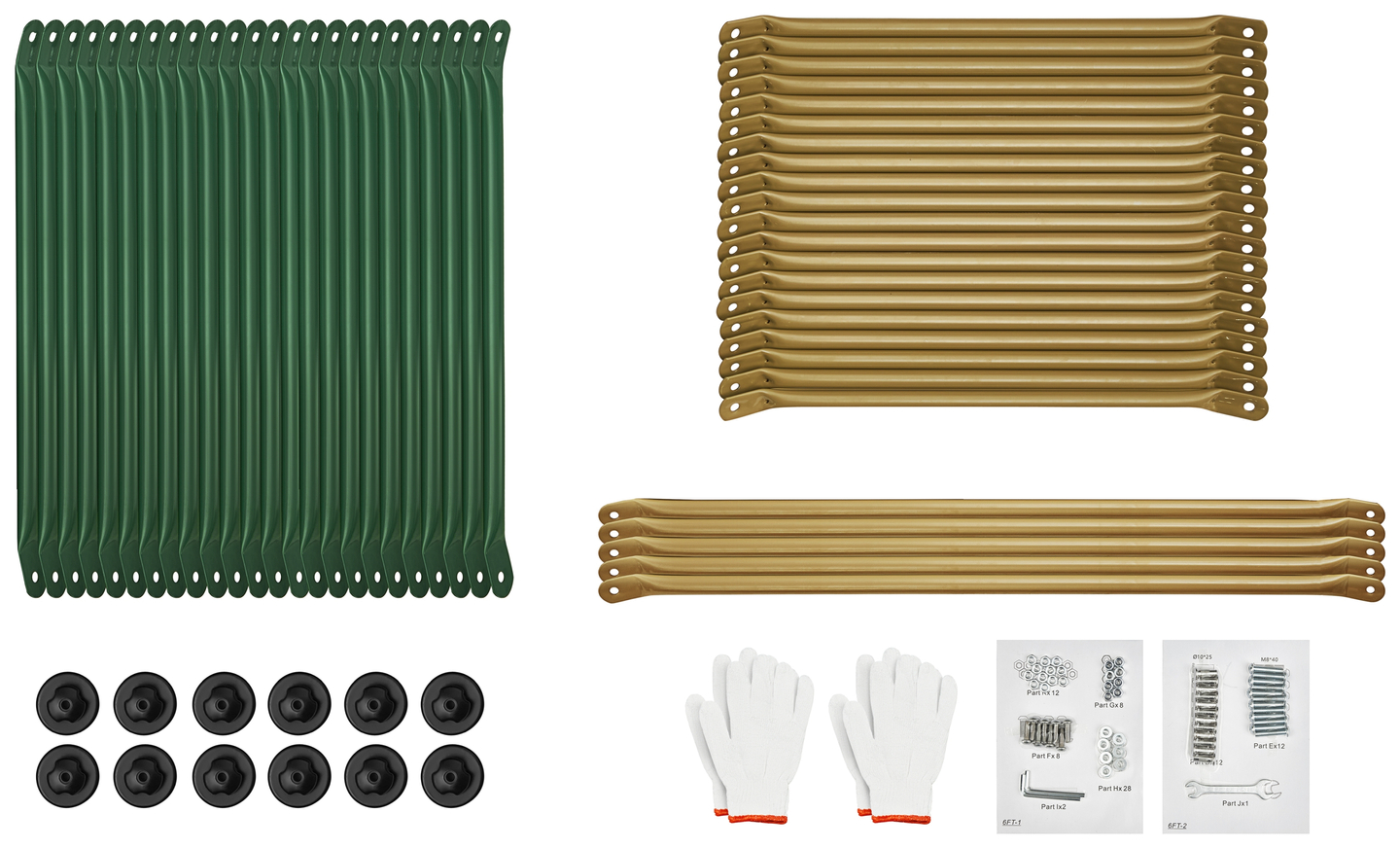 Cúpula de escalada HyperMotion para crianças XL, Geodome, playground de jardim, diâmetro: 1,8 m