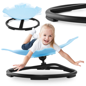 Mini carrossel para crianças Peixe - azul