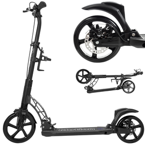 Scooter adulto HyperMotion REGAMO - preto