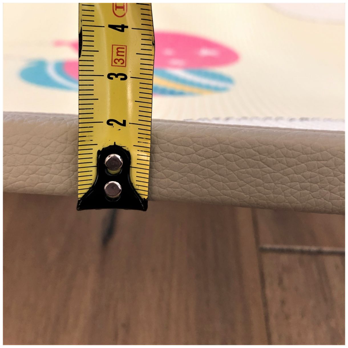 Tapete de espuma XXL dupla face - rolo de 2 CM (estrada e ziguezagues)