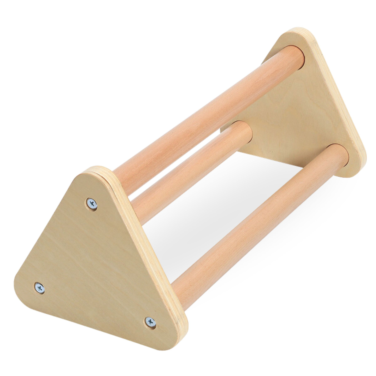 Parque infantil de madeira para crianças - escada + parede de escalada + trave de equilíbrio - triângulo de Pikler