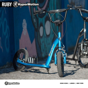 Scooter HyperMotion RUBY 12 (rodas infláveis de 30 cm) - Azul