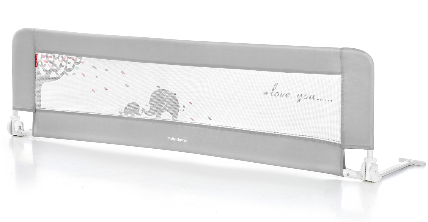 Grade protetora para cama - Grade para cama - cinza