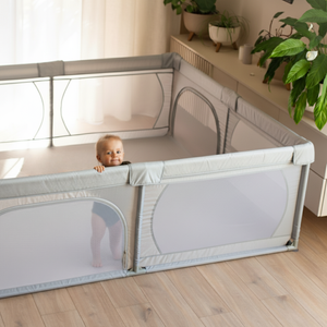 Cercadinho grande 200 cm x 180 cm - playground para crianças, piscina seca