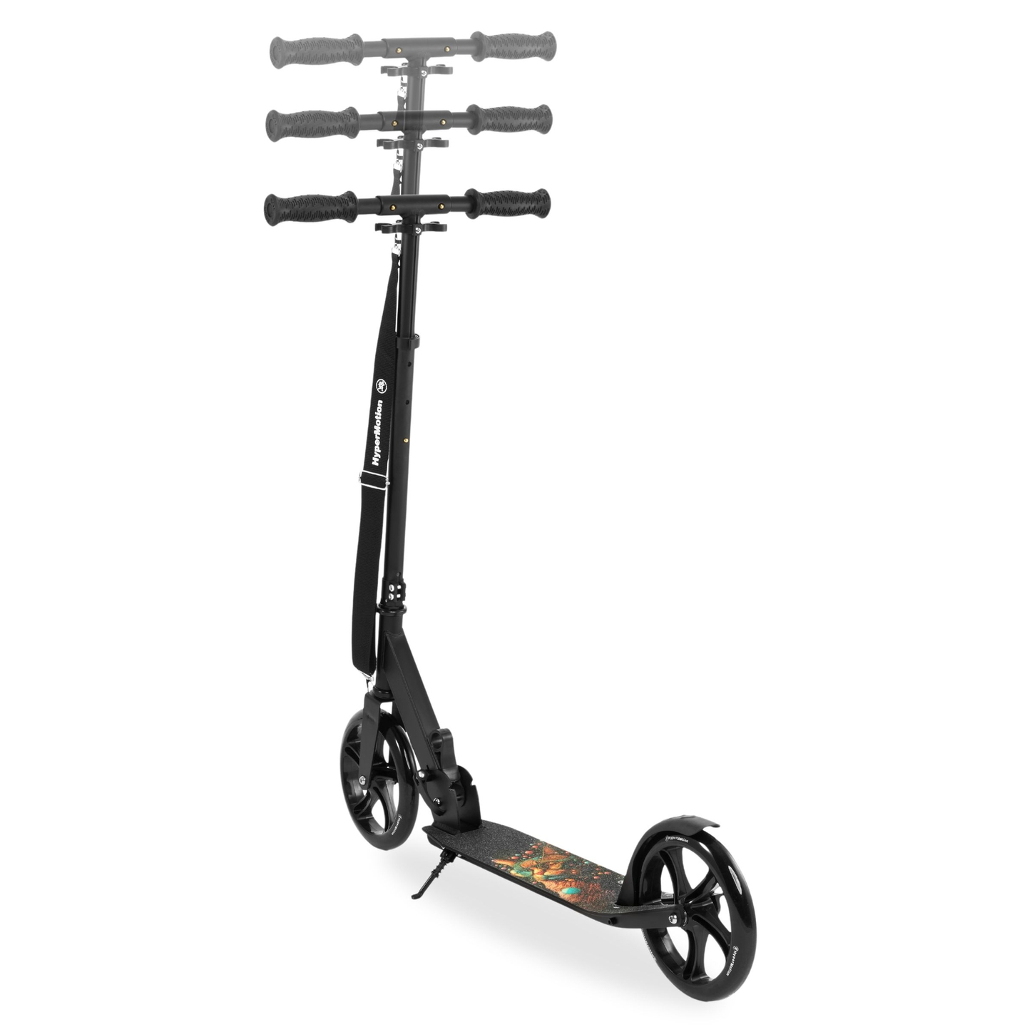 Scooter urbana de duas rodas VIBE Black HyperMotion - 100kg