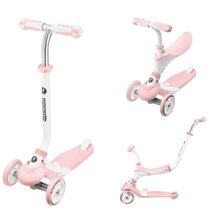 Scooter HyperMotion 5 em 1 - rosa