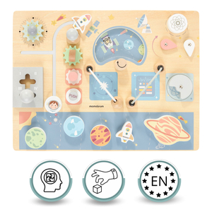 Quadro manipulador em madeira - Cosmos