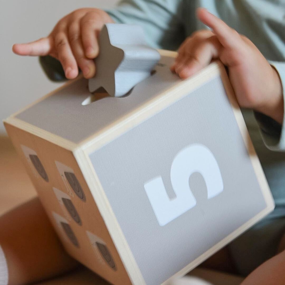 Torre de madeira - classificador de formas, números, alfabeto, animais