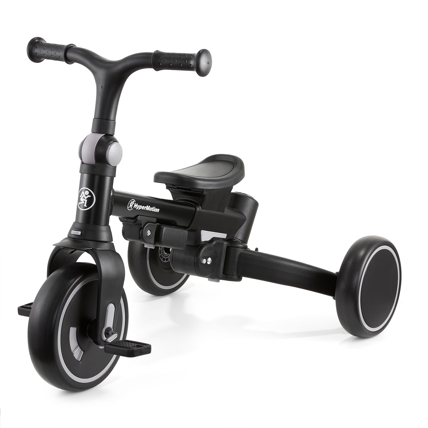 Triciclo multifunções 8em1 TOBI FOREST - cinzento