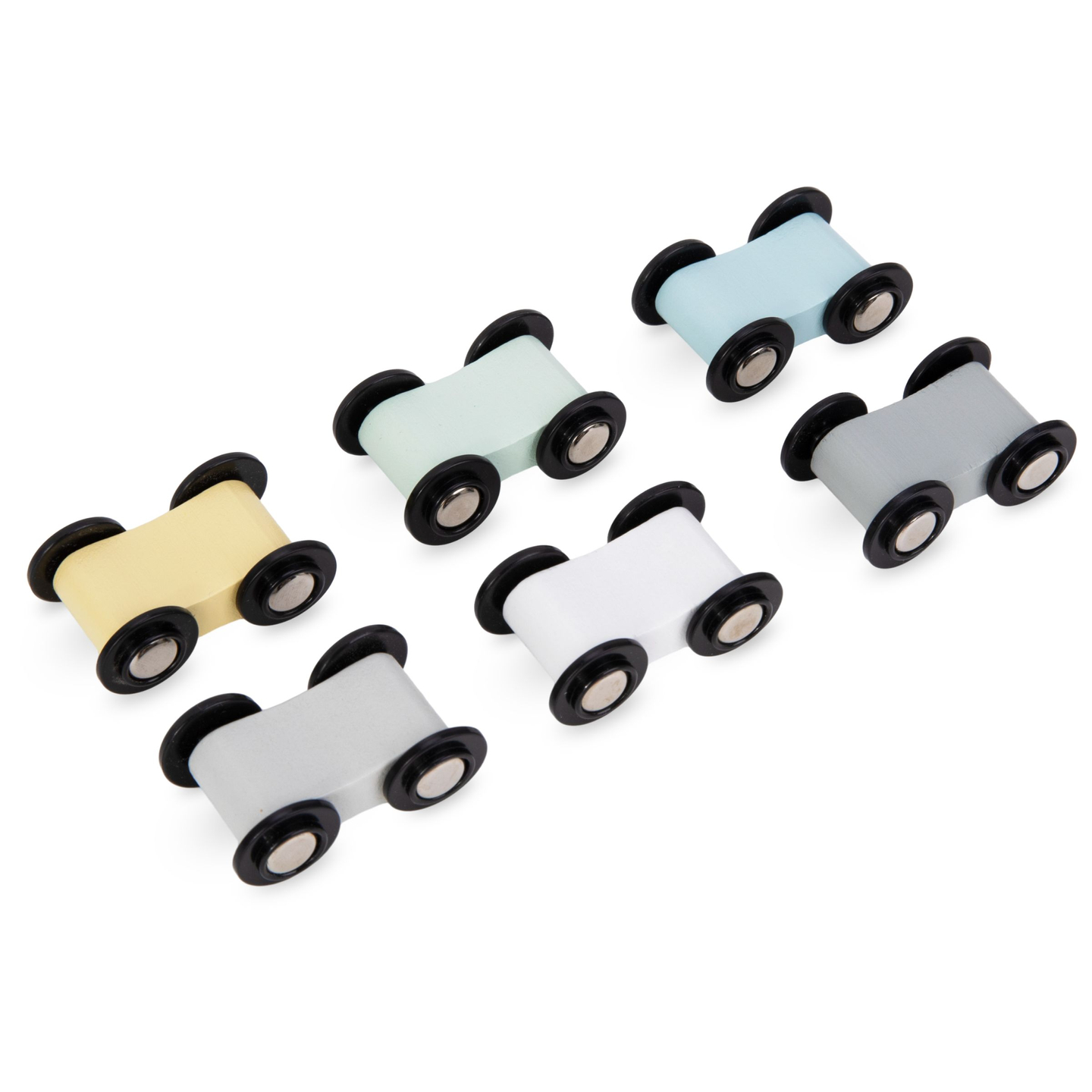 Pista de madeira - escorregador para carros - 6 andares