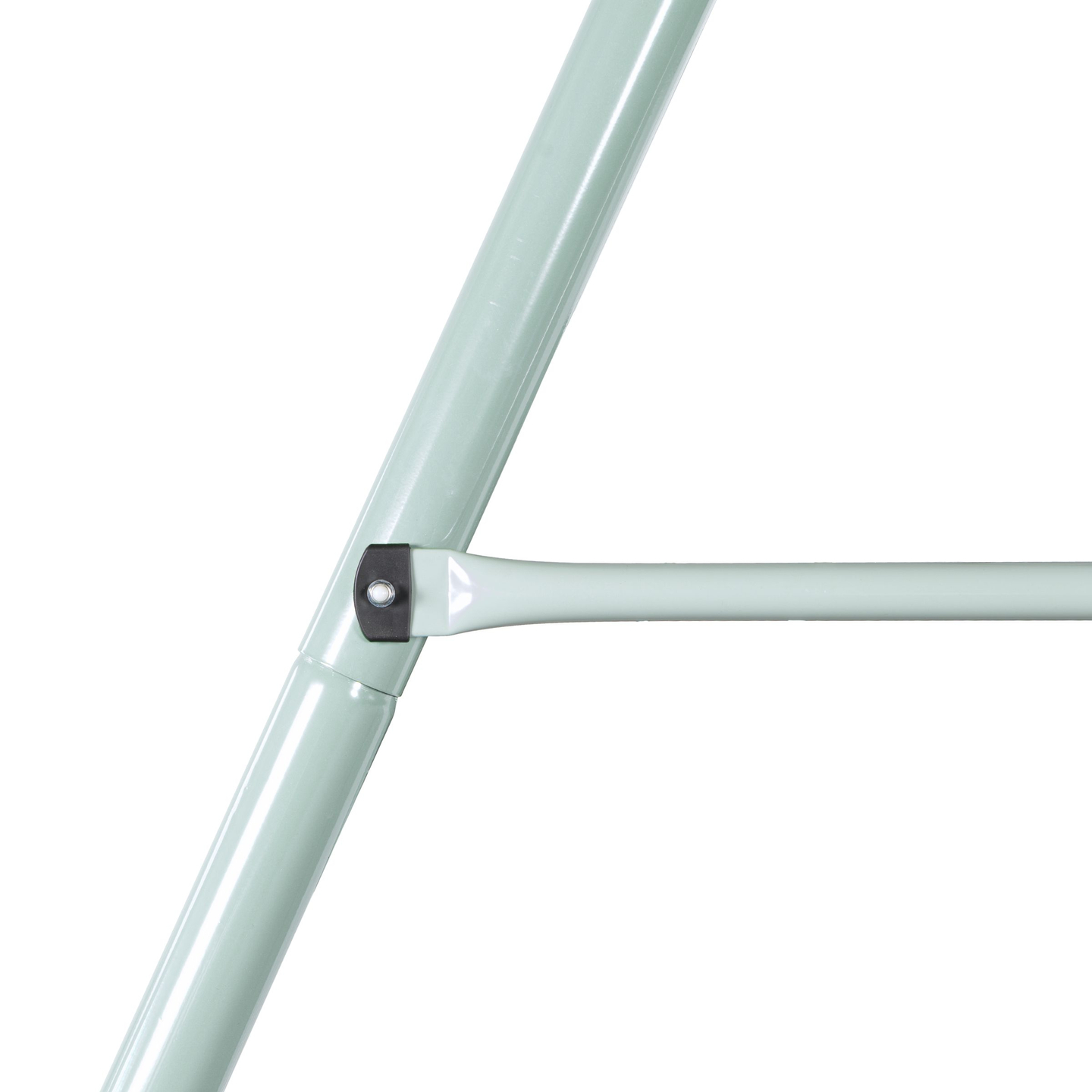 Balanço de jardim tipo ninho de cegonha com moldura e cordas