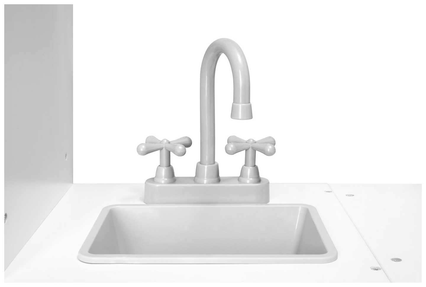 Cozinha de canto XXXL em madeira com frigorífico, forno, máquina de lavar roupa, avental e acessórios