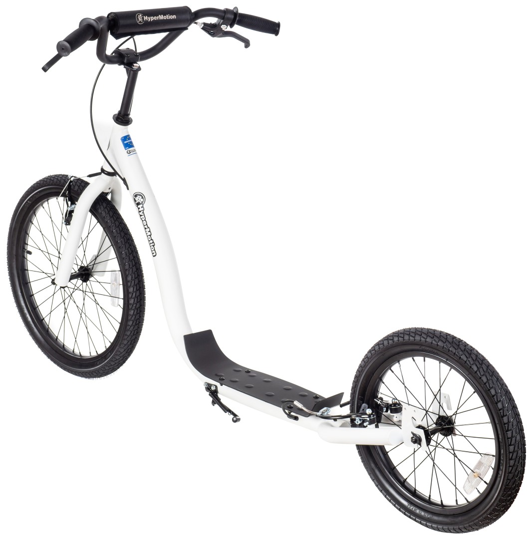 Scooter urbana HyperMotion RIVA com rodas infláveis de 50 cm e 40 cm